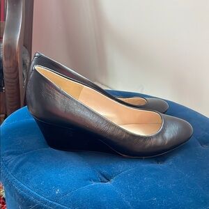 Nine West Black Wedges